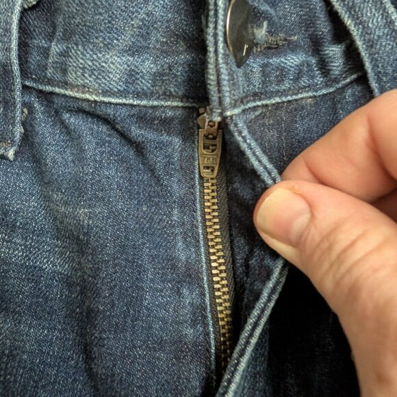 J Brand Jeans Mens 34x33 Blue Denim Kane Slim Straight Leg Indigo Cali Made USA - Picture 7 of 14